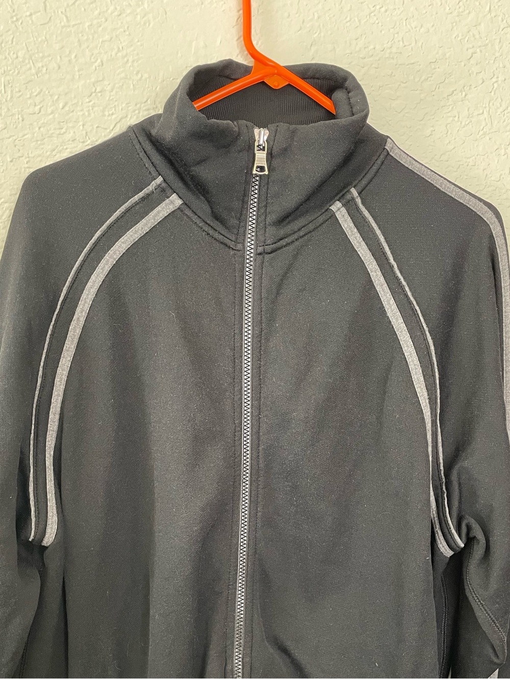 Banana Republic Men's Black Full-Zip Track Jacket